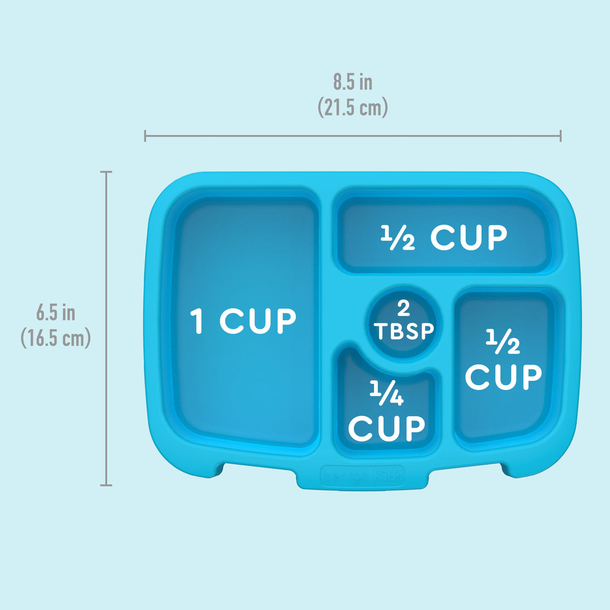 Bentgo Kids Prints Tray with Transparent Cover - Abyss Blue Speckle Confetti