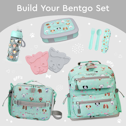 Bentgo Kids Prints Lunch Box - Puppy Love | Build Your Bentgo Set