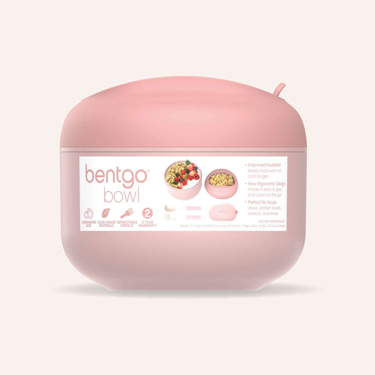 Bentgo® Bowl - Blush | Packaging