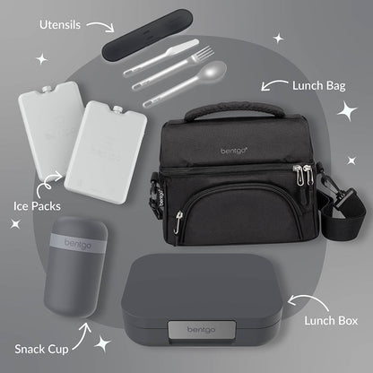 Bentgo® Modern Lunch Box - Dark Gray | Build Your Bentgo Set